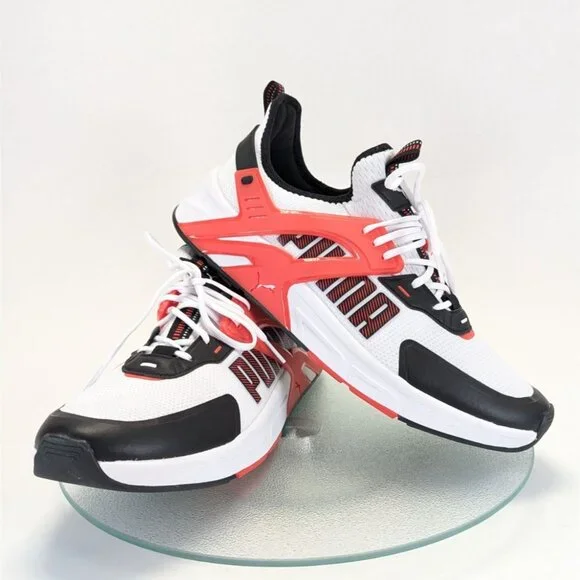 PUMA MMS Pacer Future Mens 11.5 White Black Red Athletic Sneakers - Picture 9 of 9